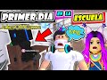 PRIMER DÍA DE CLASE 🎒 El HACKER es mi NUEVO COMPAÑERO 😱 ADOPT ME de Roblox - OMGame Retos Divertidos