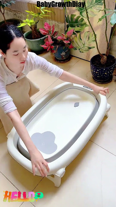 Struggling to Bathe Your Baby Safely? Try This Baby Bather Seat!#Shorts