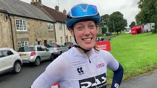 2023 National Road Series Winner Monica Greenwood after the Curlew Cup