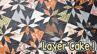 Hunter Star | Layer Cake Pattern | Earthly Traditions Quilt Series