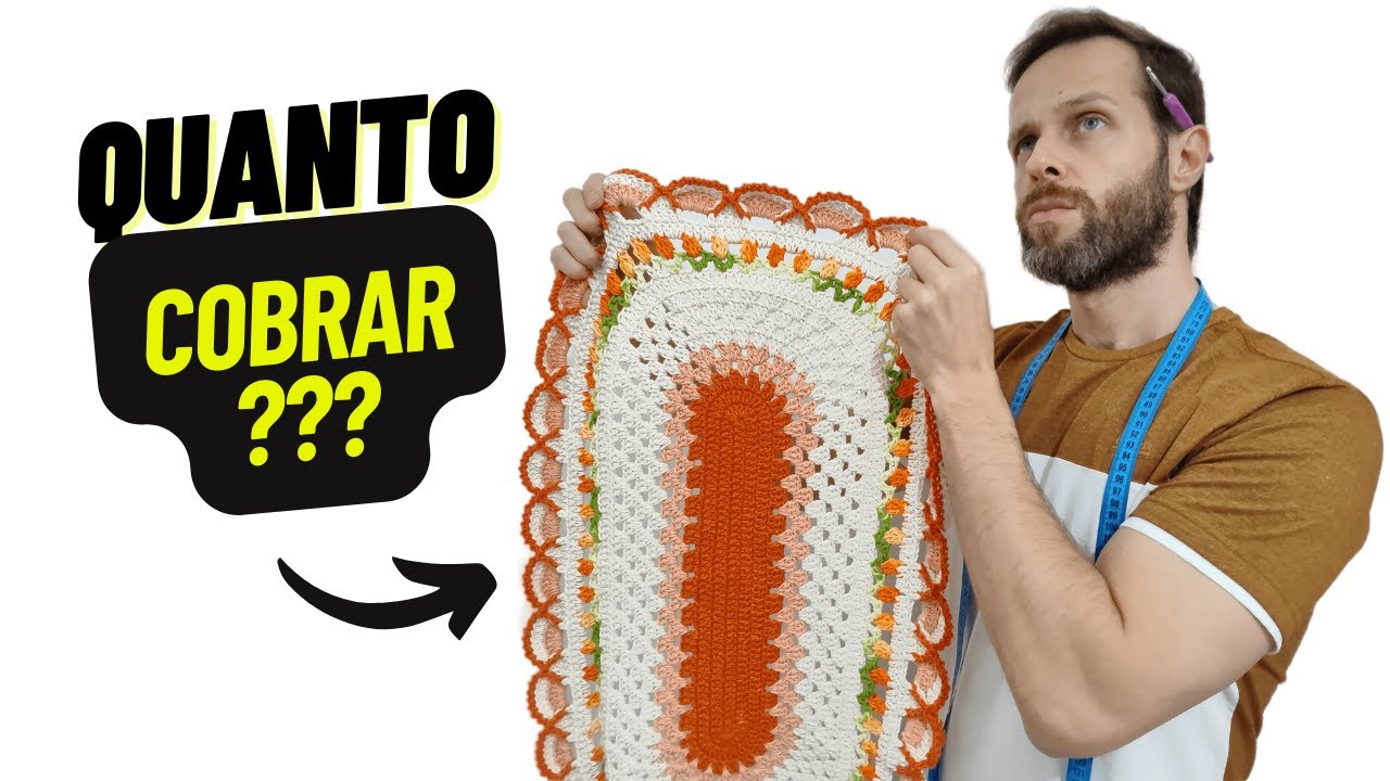 Quanto Cobrar na Minha Peça de Crochê: Dicas de Precificação e Inspiração com Tapetes de Crochê.