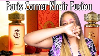 Paris Corner Khair Fusion | Paris Corner Perfumes | My Perfume Collection