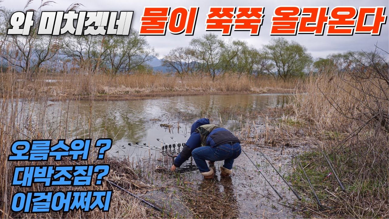 물이 쭉쭉 올라와 당황한 꾼, 저 어떡하나요?