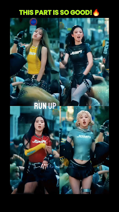 Who did it better?😍🖤🩷 Blackpink Jump #LYRICS 🔥 #blackpink #jump #shortsviral #edit #ot4
