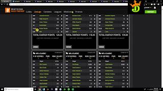 NFL Week 7 Lineup Review + DraftKings MNF Showdown Picks (Giants vs. Falcons)