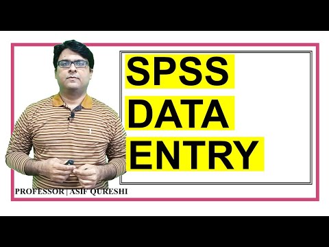 वीडियो: आप SPSS में डेटा कैसे भरते हैं?