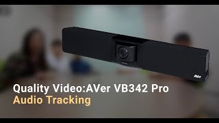 AVer VB342 Pro Quality Video | Audio Tracking Upgrades the Meeting Experience