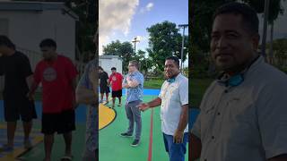 Volleyball/Basketball Court Dedicaton Barbecue at PIU #pacificislandsuniversity #guam