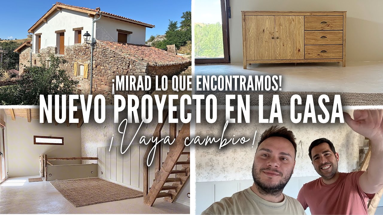 AVANCES en la CASA DE CAMPO 🏡 Nos ENCANTA el MUEBLE de TV 😍 CAMBIO RADICAL SALÓN 😱 FAVORITOS IKEA 🥰