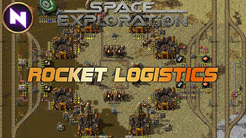 How To CARGO ROCKET LOGISTICS In Factorio Space Exploration | Guide/Walkthrough