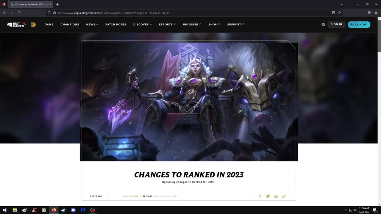 League of Legends: Everything you need to know about the new ranked changes  - Meristation