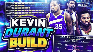 THE BEST BUILD ON 2K18! EXACT REPLICA OF KEVIN DURANT! NBA 2K18