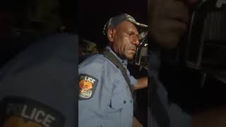 PNG ARMY TEACHES CORRUPT PNG POLICE  A LESSON