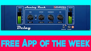 Anaolg Rack Delay - Free App of the Week screenshot 2