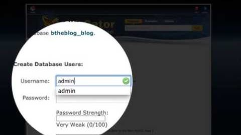 Step 4 : Creating A Database On Your HostGator Server