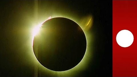 Stunning total solar eclipse seen in Indonesia & Micronesia, March 2016