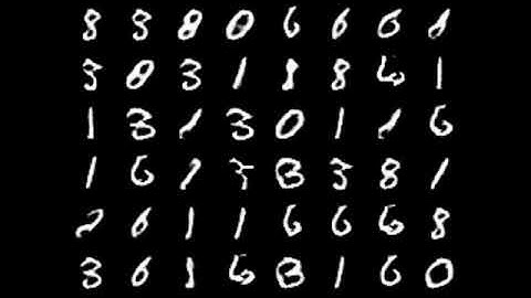 Digit generation using DCGAN trained on MNIST Sep 10 2017