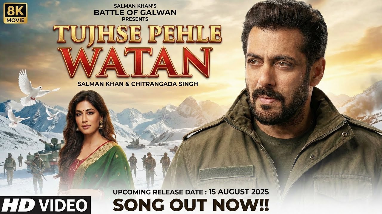 Tujhse Pehle Watan 🇮🇳 | Battle Of Galwan | Salman Khan & Chitrangada Singh  | Army Emotional Song | 