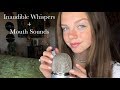 ASMR Inaudible Whispers and Gum Chewing