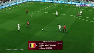 eFootball PES 2021 l Alphonso Davies v Kevin De Bruyne FIFA World Cup Quatar 2022 Belgium v Canada