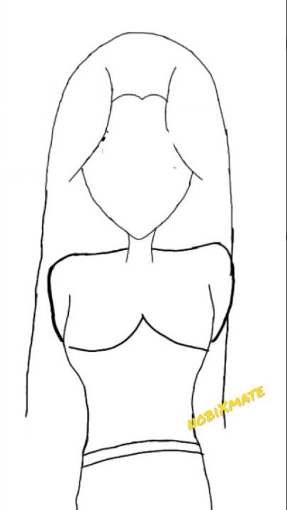 Easy way to draw 18  cute girl