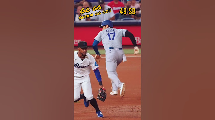 😱🔥49 Stolen bases for #shoheiohtani