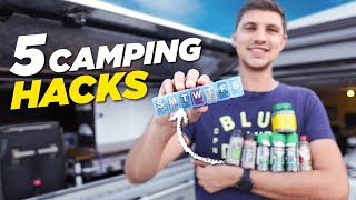 Make Camping EASY With These 5 Camping HACKS!