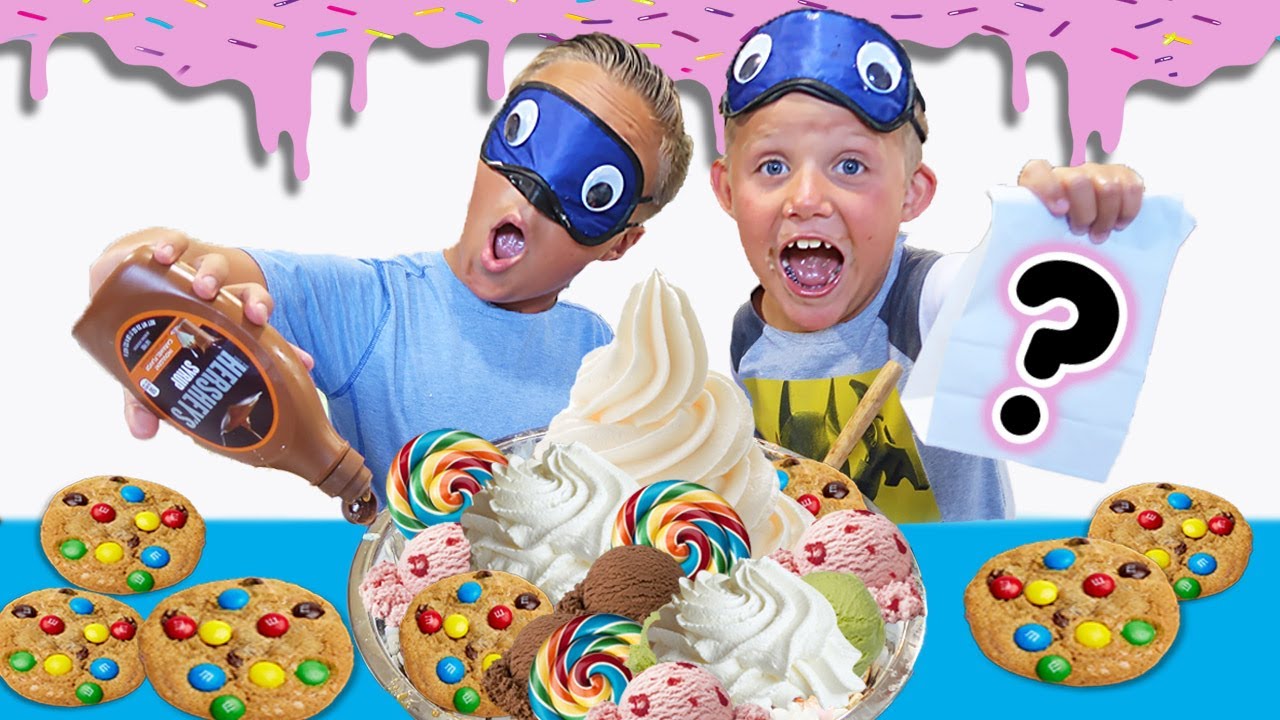 THE WORLD'S LARGEST SURPRISE ICE CREAM SUNDAE! Bad Candy! Fun Game for Kids!