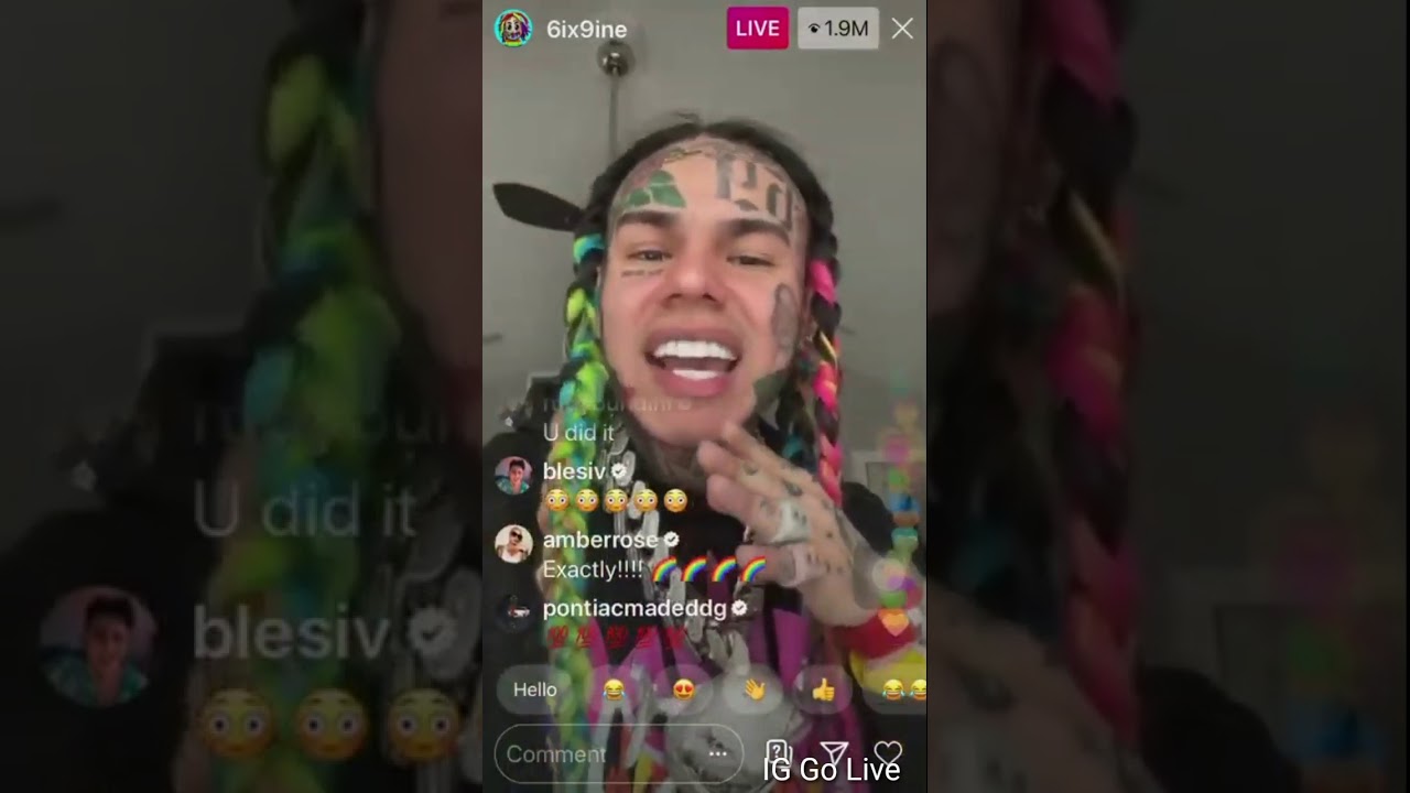 The Expected Live Tekashi Talks About His Baby Mama And Address S