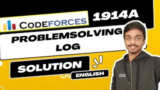 Problemsolving Log | Codeforces 1914A Solution | Codeforces Round 916 (Div. 3) | English