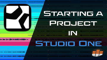 Getting A Project Started In Studio One - Pro Mix Academy