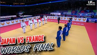 Judo Worlds 2022 FINAL  JAPAN vs FRANCE Teams Event