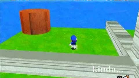 super mario 64, the ultimate squared test, custom level