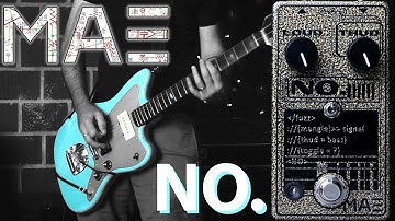 Mask Audio Electronics NO. || MAE Octave Fuzz Pedal || Demo Video