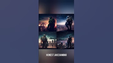 Halo Artwork I Generated Using AI Part56