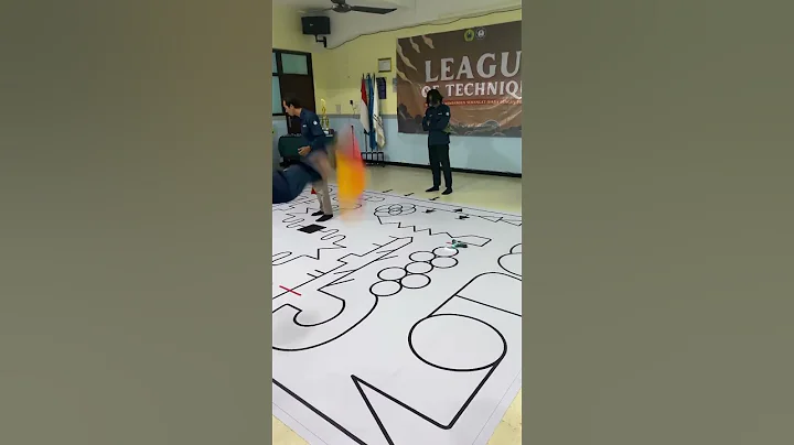 High precision line follower robot🤩 #robotic #robot #competition #automobile #engineering #arduino