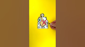 Solving Paper Craft Puzzle with Zooble from Digital Circus Episode 2 🧩#digitalcircus #puzzle #tadc