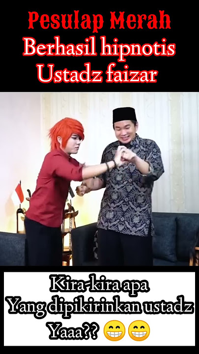 KETIKA USTADZ FAIZAR DIHIPNOTIS #shorts #shortsfeed #pesulapmerah