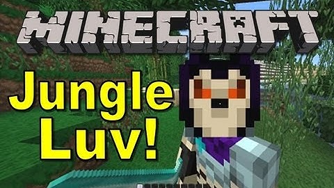 MINECRAFT - My Jungle Treehouse & Enchantment Library!