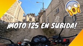 Moto Italika 125z contra las SUBIDAS MAS EMPINADAS!!😱😱