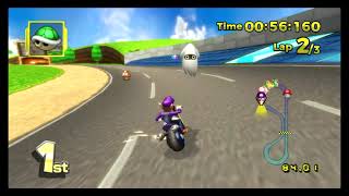 Mkwii Deluxe 41  N64 Luigi Raceway waluigi  Flame Runner