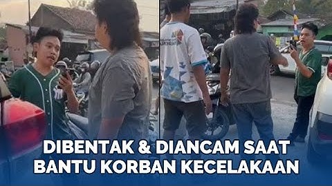 Viral Dodhy Kangen Band Dibentak dan Diancam Pria di Lampung Saat Bantu Korban Kecelakaan
