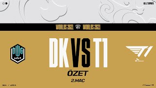 T1 vs DWG KIA (DK) 2. Maç Özeti | Worlds 2021 Yarı Final