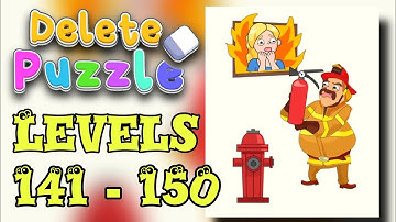 Delete Puzzle: Erase One Part - Levels 141 - 150 - Gameplay - Walkthrough #20