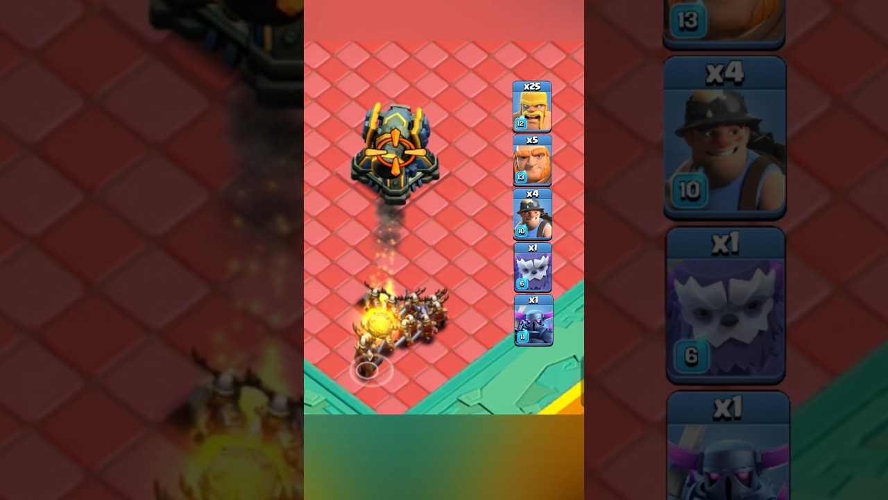 Ricochet Cannon Vs Max Troops | clash of clans | COCwithPEKKA 