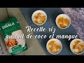 Riz au lait de coco et mangue  recettes du chef arroz cigala