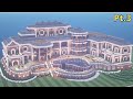 Minecraft: GIANT Suburban Mansion Tutorial | Part 3