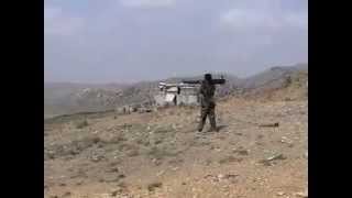 Rocket Launcher Fail - Afghans being trained by US military