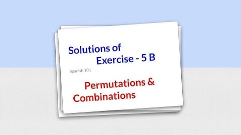 Solutions of Ex 5 B | DKG PRT Series | CA Foundation | MATHS