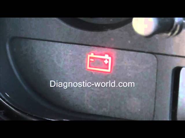 VW Battery Warning Light What it means & Checking It - YouTube